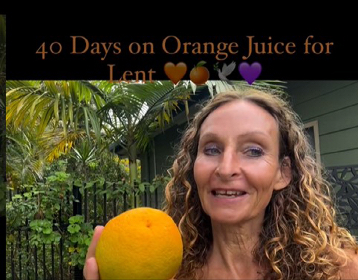 40일간 오렌지주스만 먹은 여성, 전문가들은 "위험"