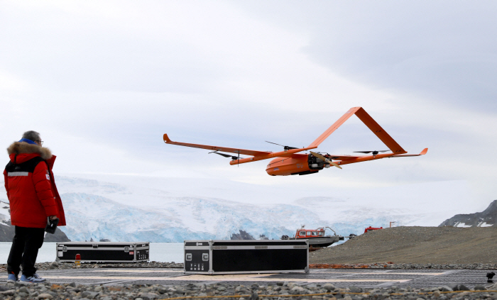 SKB, 남극서 양자 암호화 '드론 4K 영상' 실시간 전송 '업계 최초…