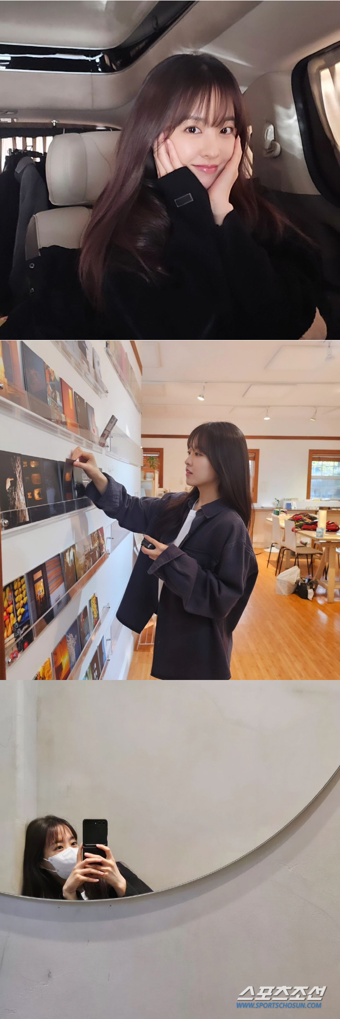 마스크로도 감춰지지 않는 미모…박보영, 싱그러운 미소 담긴 셀카 공개
