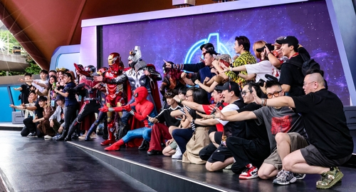  홍콩디즈니랜드, 마블 슈퍼 히어로즈 시즌 개막