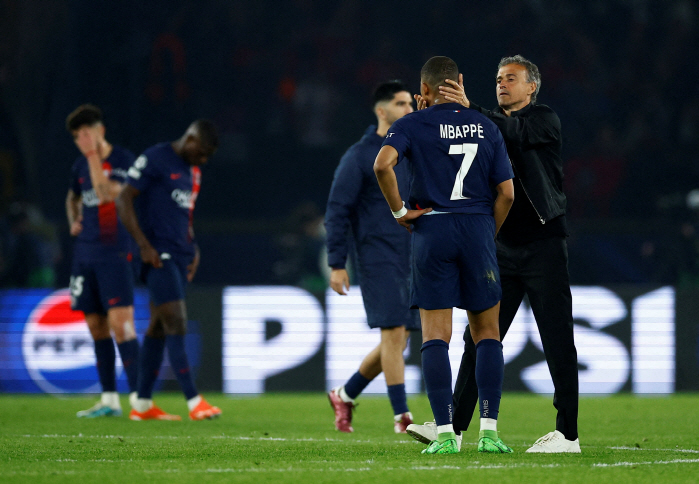 "강인아,그동안 즐거웠다" 음바페 결국 빅이어없이 씁쓸히 PSG 떠난다……