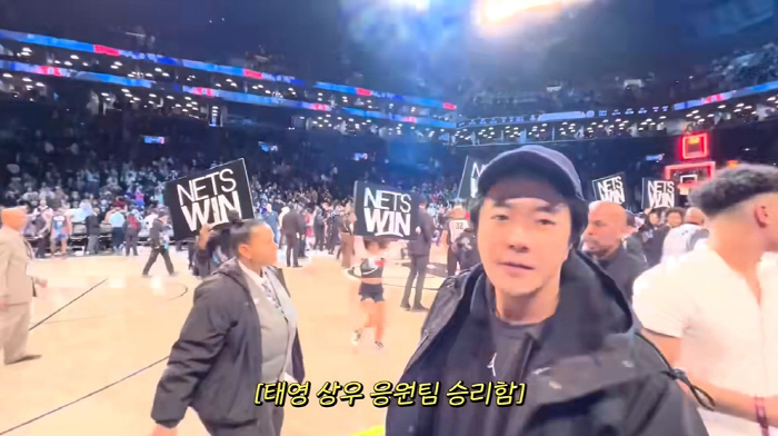 권상우♥손태영, 1열서 'NBA 직관' 클라스 "최고 VIP 자리 초대 …