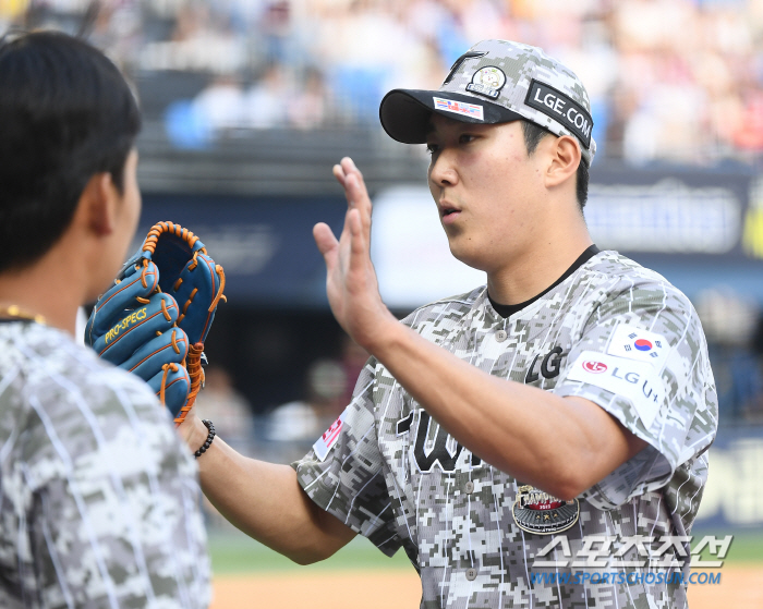 "너무 오래 걸렸다" 150㎞ 강속구 좌완, 개인 3연승→106구 최다투…