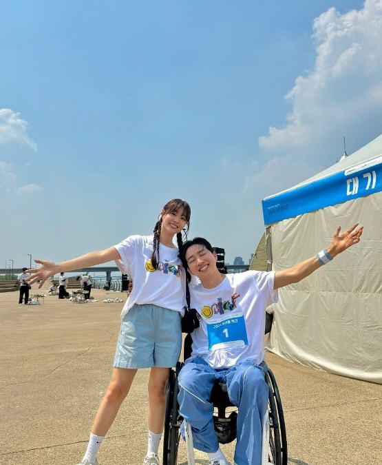 "선행도 함께!" 박위♥송지은, 가자지구 어린이 돕는 '미라클 커플'[善…