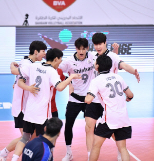 한국 남자배구, 카자흐스탄 꺾고 AVC 챌린지컵 3위