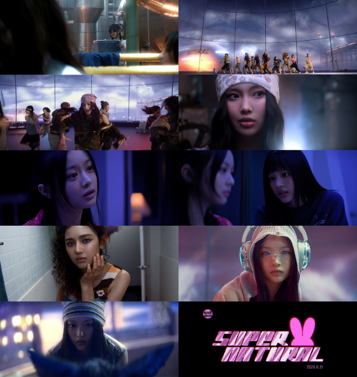 뉴진스, 日데뷔곡 'Supernatural' MV 티저 최초 공개→21일…