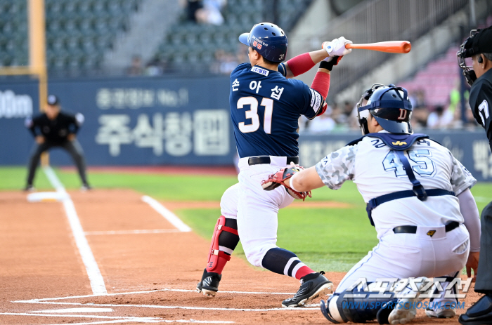 "번복 없다" 손아섭 2502안타 초고속 인정됐다! 브랜든 실책 정정 실…