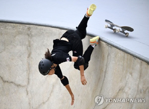 한국 스케이트보드, 파리 올림픽 고배…하시예·조현주 탈락
