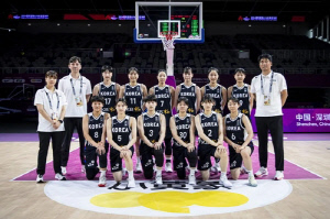 한국, U-18 여자 농구 아시아컵 첫날 대만에 12점 차 승리