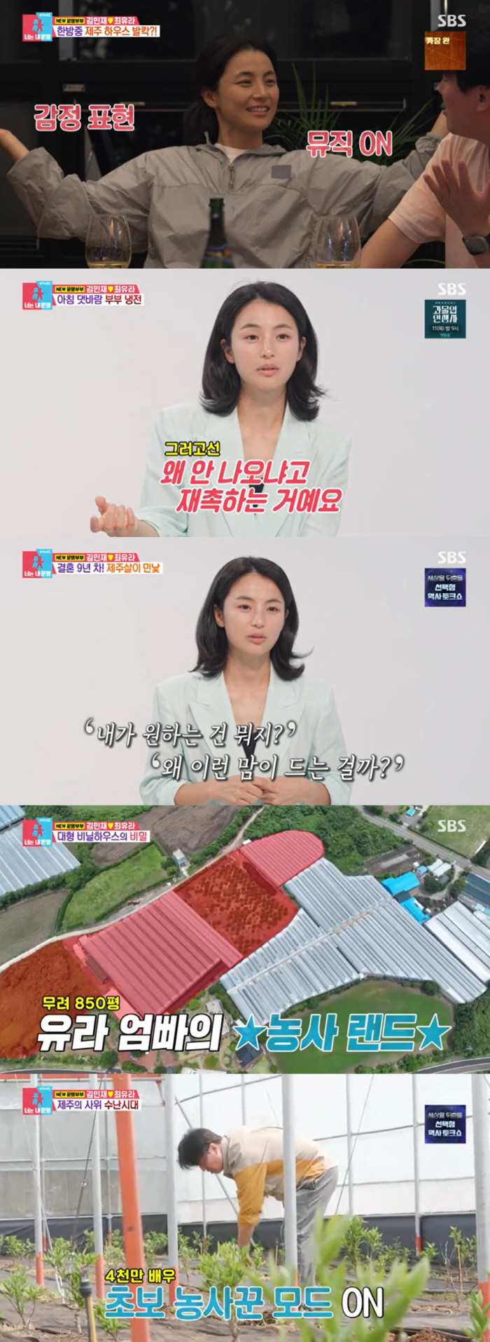 '김민재♥' 최유라, 제주 850평 밭 소유 "장가 잘 갔네" ('동상이…