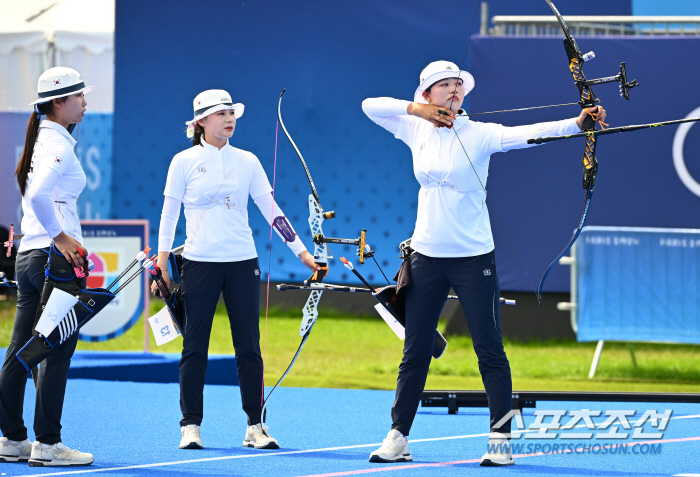 '이것이 드라마다' 한국 양궁, '슛오프' 끝 네덜란드에 대역전승 '결승…