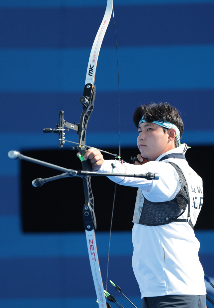 '맏형' 김우진-'올텐' 이우석-'파이팅' 김제덕, '역대 최강'의 환상…