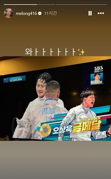 "★들도 울었다" 파리올림픽 잇딴 승전보에 축하+환호+응원 [SC이슈]