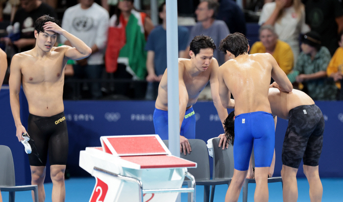 "황금세대, 아 아쉽다!" 男계영 800m, 첫 결선에서 7분7초대 '아…