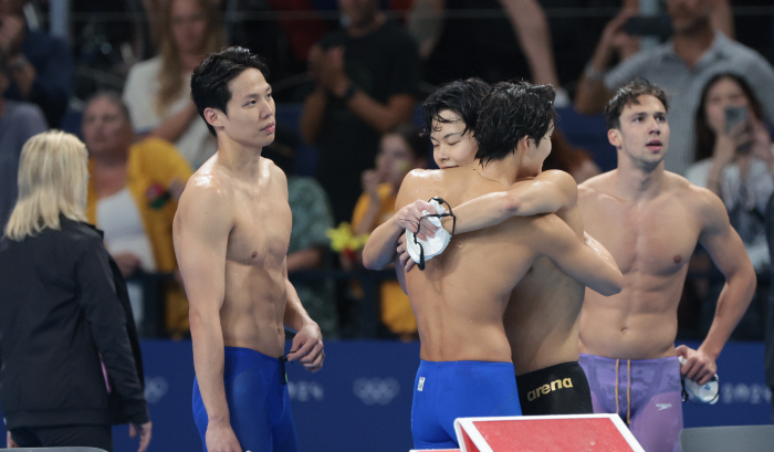 "황금세대, 아 아쉽다!" 男계영 800m, 첫 결선에서 7분7초대 '아…