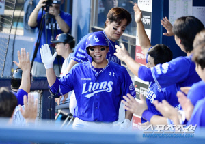 '이게 육성의 묘미' 구자욱 이후 처음. 삼성이 20홈런 타자를 2명이나 키우다니... 영웅 20고지 돌파. 성규도 2개 남았다[잠실 코멘트]