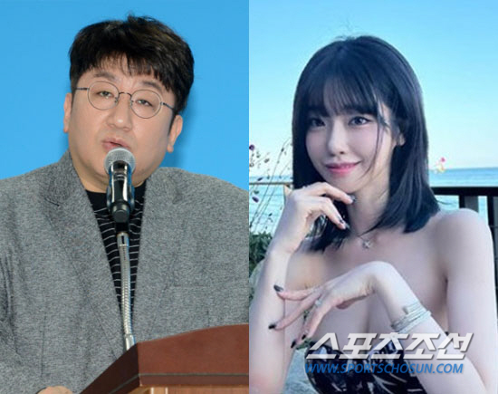 "LA서 우연히 만나 가이드만"…방시혁, BJ 과즙세연과 美목격담 해명 …