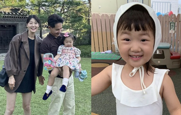 '10년만 득녀' 한지혜 "4살 딸, ♥검사 아빠 닮았다..귀염둥이 우리…