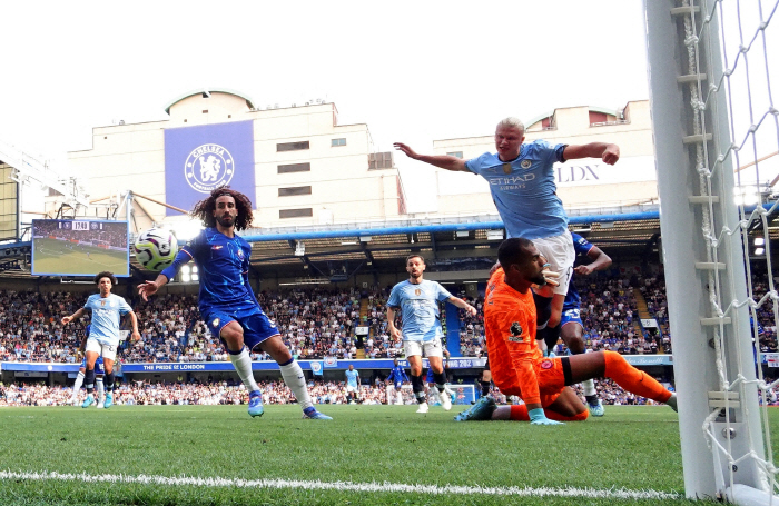 '홀란 도발하면 이렇게 됩니다'...맨시티, 홀란 앞세워 첼시 2-0 완…