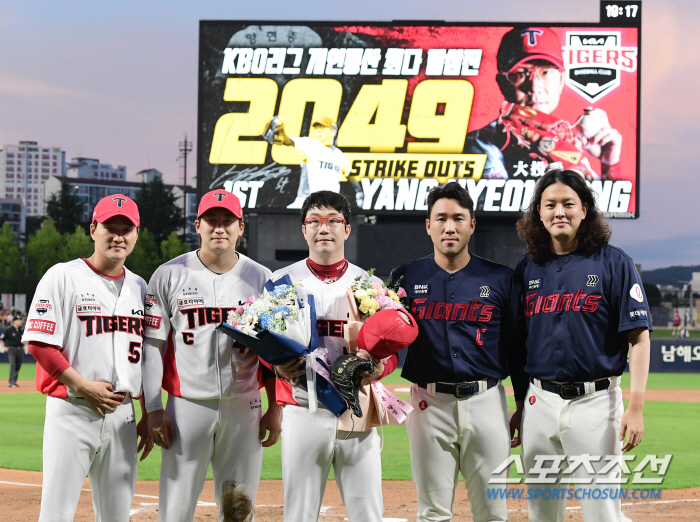 "삼진 욕심은 별로 없는데…" 탈삼진왕 한번 없이 역대 1위+10년 연속…