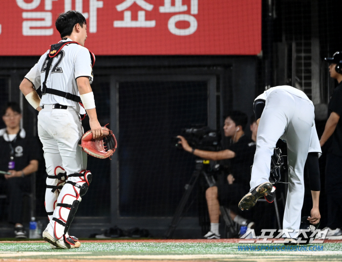 '간절함이 통했다' 조대현 몸 날린 투혼에 호투로 화답한 김민수, 벤자민…