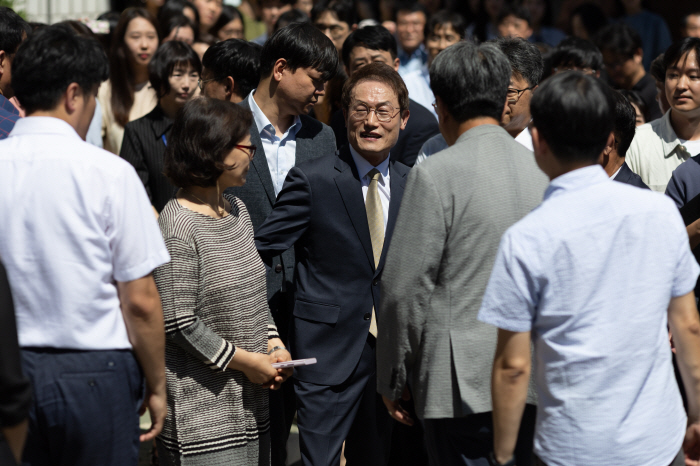 조희연 서울시교육감 대법원 징역형 집행유예 확정 '마지막 인사'