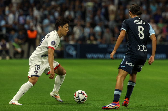 [공식발표]2분4초→리그1 '1호골' 이강인 르아브르전 득점, PSG '…