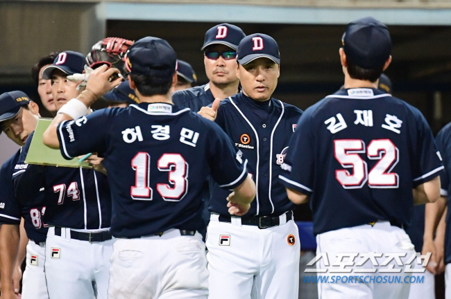 "지칠 시간도 없다…모든 걸 쏟아부어야" 갈 길 바쁜 두산, 10G 최하위 팀 타격의 절실한 짜내기