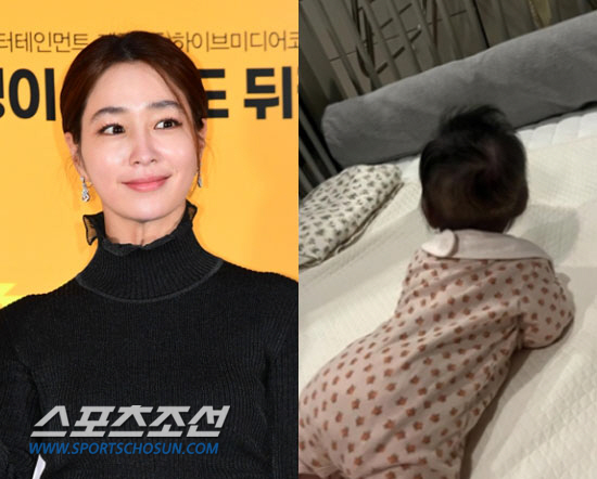 '이병헌♥' 이민정, 8개월 딸 '아빠' 먼저에 충격 "아들은 엄마부터 …