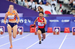 [패럴림픽] '장애인육상 전설' 전민재, 100ｍ 결선서 7위…후회 없는 역주