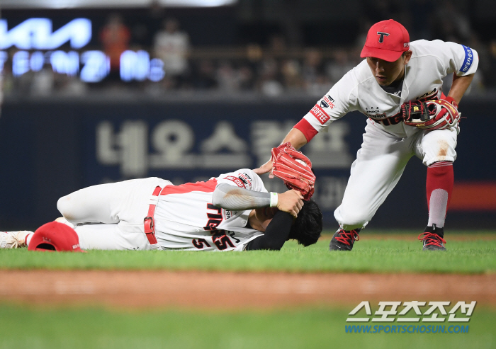 "페라자 계속 사과, 진심 느꼈다" 김도영이 밝힌 뒷얘기, '충돌→돌발행동→언쟁'에도 동업자 정신 살아 있었다[광주 비하인드]