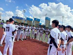 한국, U-23 야구월드컵서 니카라과에 패배…조 3위로 슈퍼라운드