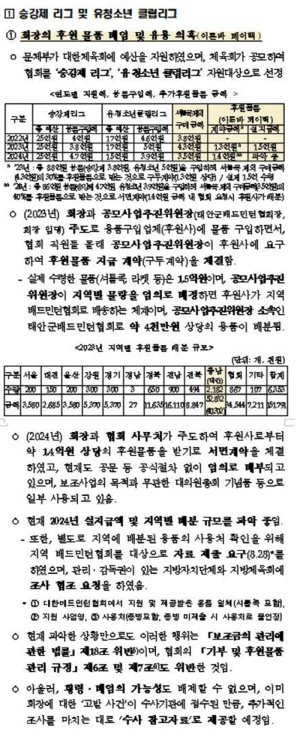 [단독]김택규 회장과 '페이백' 공모한 임원 '셀프 페이백?'…문체부의 횡령 지적받은 '페이백'을 또 횡령 의혹, 배드민턴協 법적대응 착수