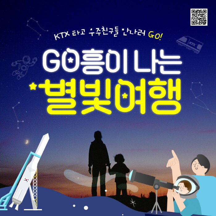 한국관광공사, 우주 테마 여행상품 'GO흥이나는 별빛여행' 선보여