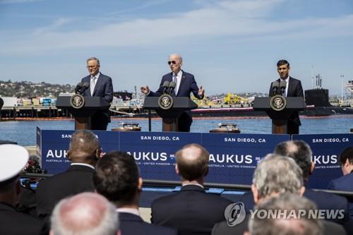 美·英·호주 정상 "한국 등과 오커스 필러2 협력 가능성 협의"