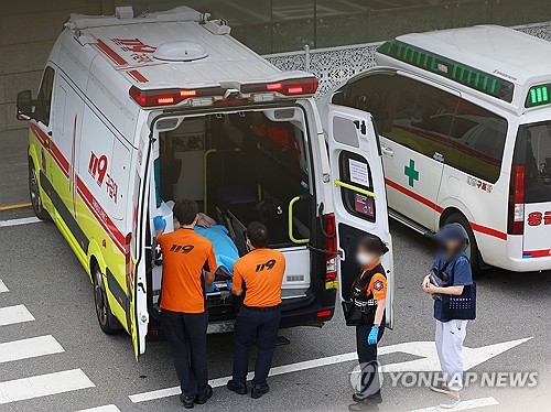 추석연휴 구급대 '병원 찾아달라' 요청 70% 늘었다(종합)