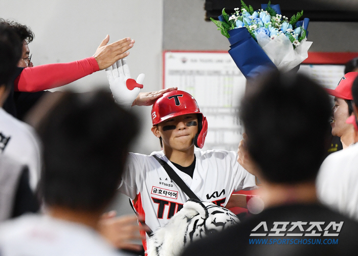 이제 2홈런만 남았다...KIA 김도영, 38호포+KBO 최다 득점 신기…