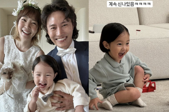 신다은♥임성빈 子, '아기 모델' 데뷔했다..."넘치는 텐션은 필수"