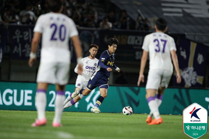 '이인재 결승골' 이랜드, 안양에 1-0 승리..선두와 6점차 '승격전쟁…