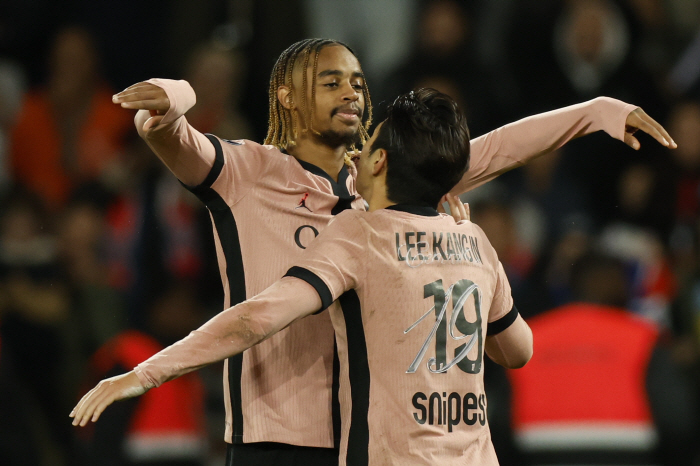 "이 맛에 축구본다" PSG 이강인, '선발 풀타임'X'시즌 3호골'. …