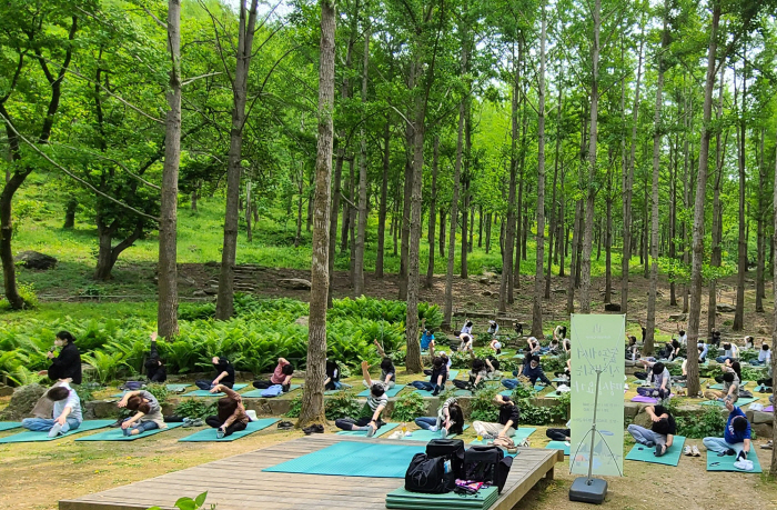 에버랜드, '포레스트 캠프' 기업·기관 단체행사 이용 증가