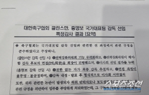 문체부 감사발표