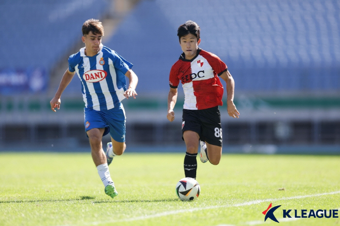 '라리가 벽은 높았다' 에스파뇰, 부산 3-0 꺾고 'K리그 인터내셔널 …