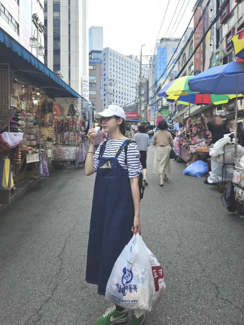 가정주부 다 된 성유리, 못 알아보겠네..재래시장서 장보며 일반인 코스프…