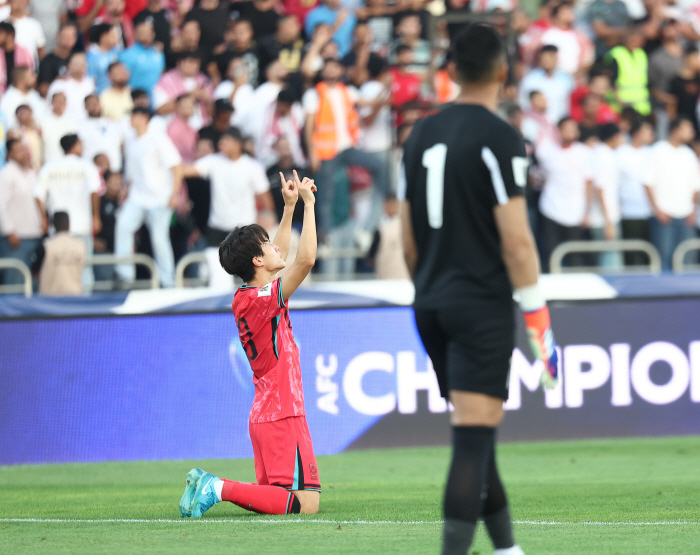 [현장리뷰]'홍명보가 해냈다!' 한국, 이재성·오현규 연속골로 '비매너'…