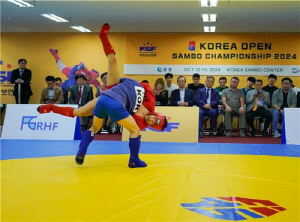 코리아오픈 삼보선수권 폐막…한국·필리핀연맹 협약도 체결