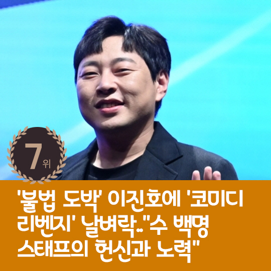 [카드뉴스] 지난주 핫이슈, 정경호 콜라 뿌리며 스태프에 갑질?