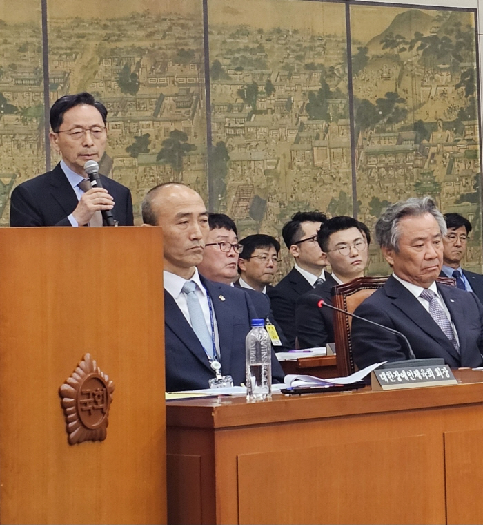 '특보 출신'김병철 스포츠공정위원장"나는 이기흥 회장 측근 아니다"[국감…