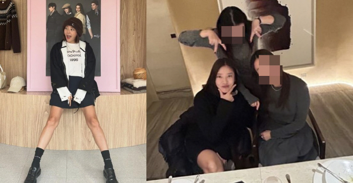 상상초월로 살쪘다더니…손담비, 너무 날씬한 임산부 각선미