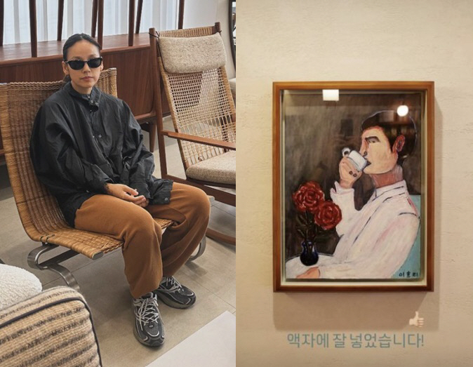 '60억 평창댁' 이효리, 그림 실력 이 정도였다니..화가로 본격 활동